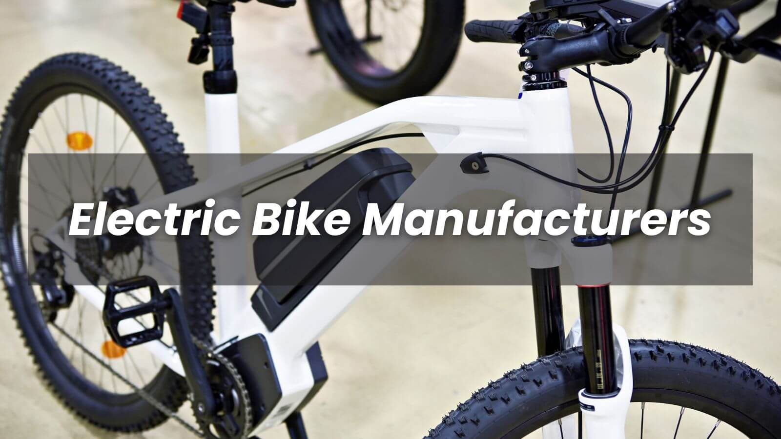 Electric Bike Manufacturers UK